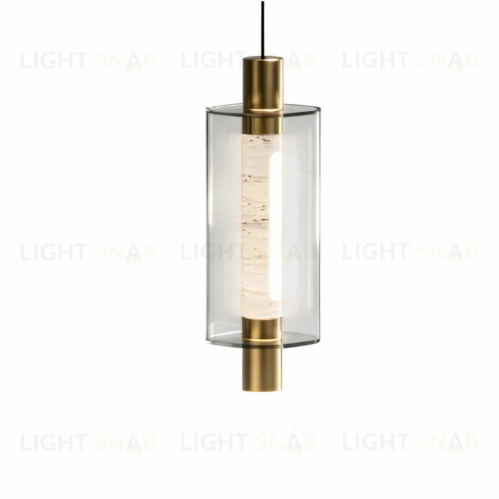 Подвесной светильник 26509P/1 Brass / Travertine 26509P/1 