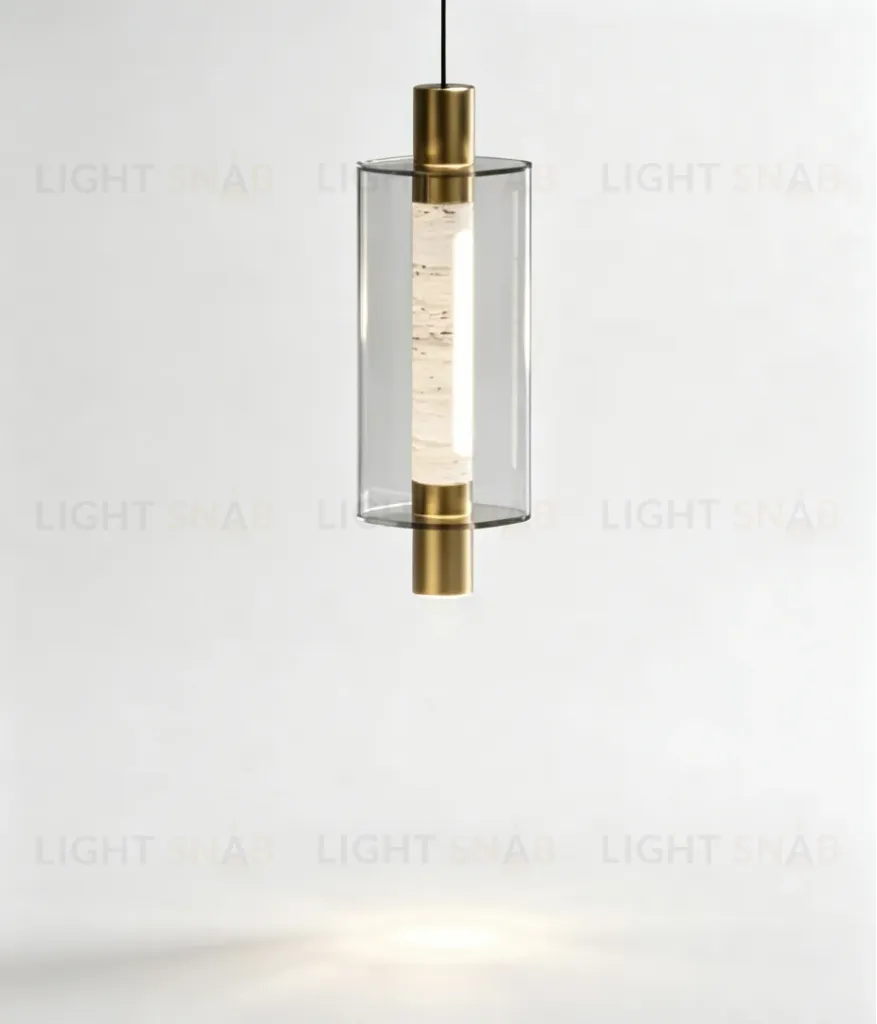 Подвесной светильник 26509P/1 Brass / Travertine 26509P/1 