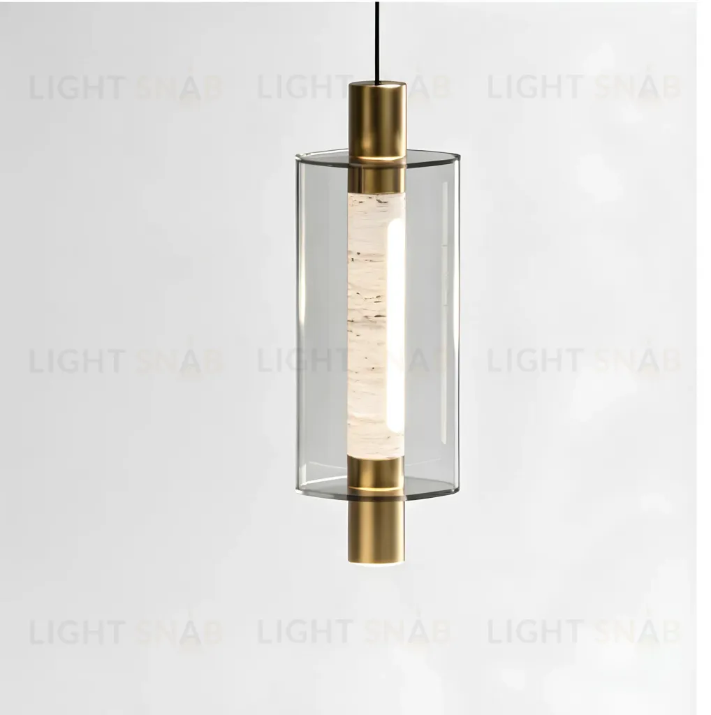 Подвесной светильник 26509P/1 Brass / Travertine 26509P/1 