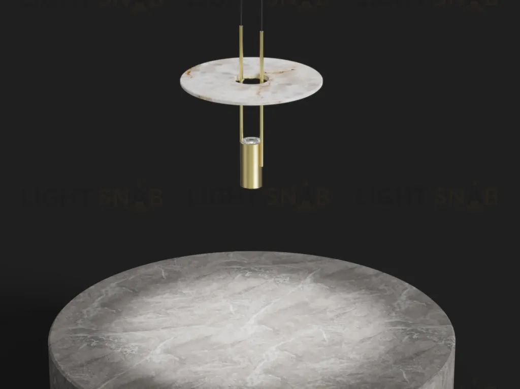 Подвесной светильник 26507P/1 Brass / White Alabaster 26507P/1