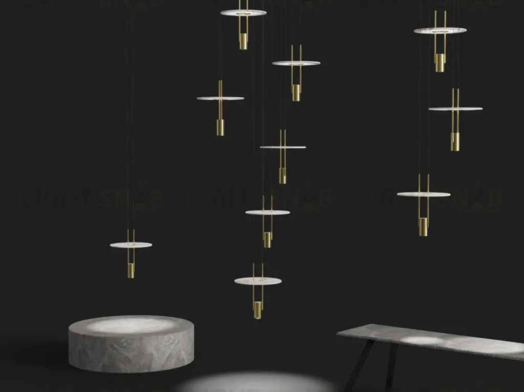 Подвесной светильник 26507P/1 Brass / White Alabaster 26507P/1