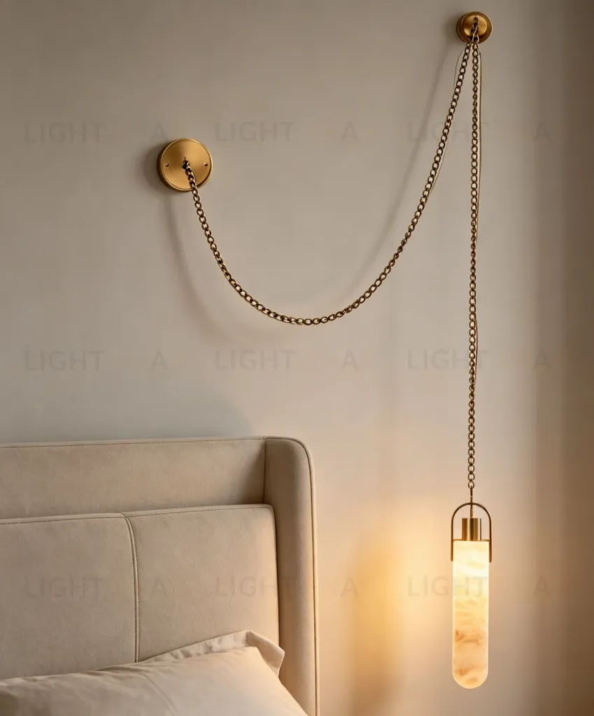 Подвесной светильник 26504P Brass / White Alabaster 26504P