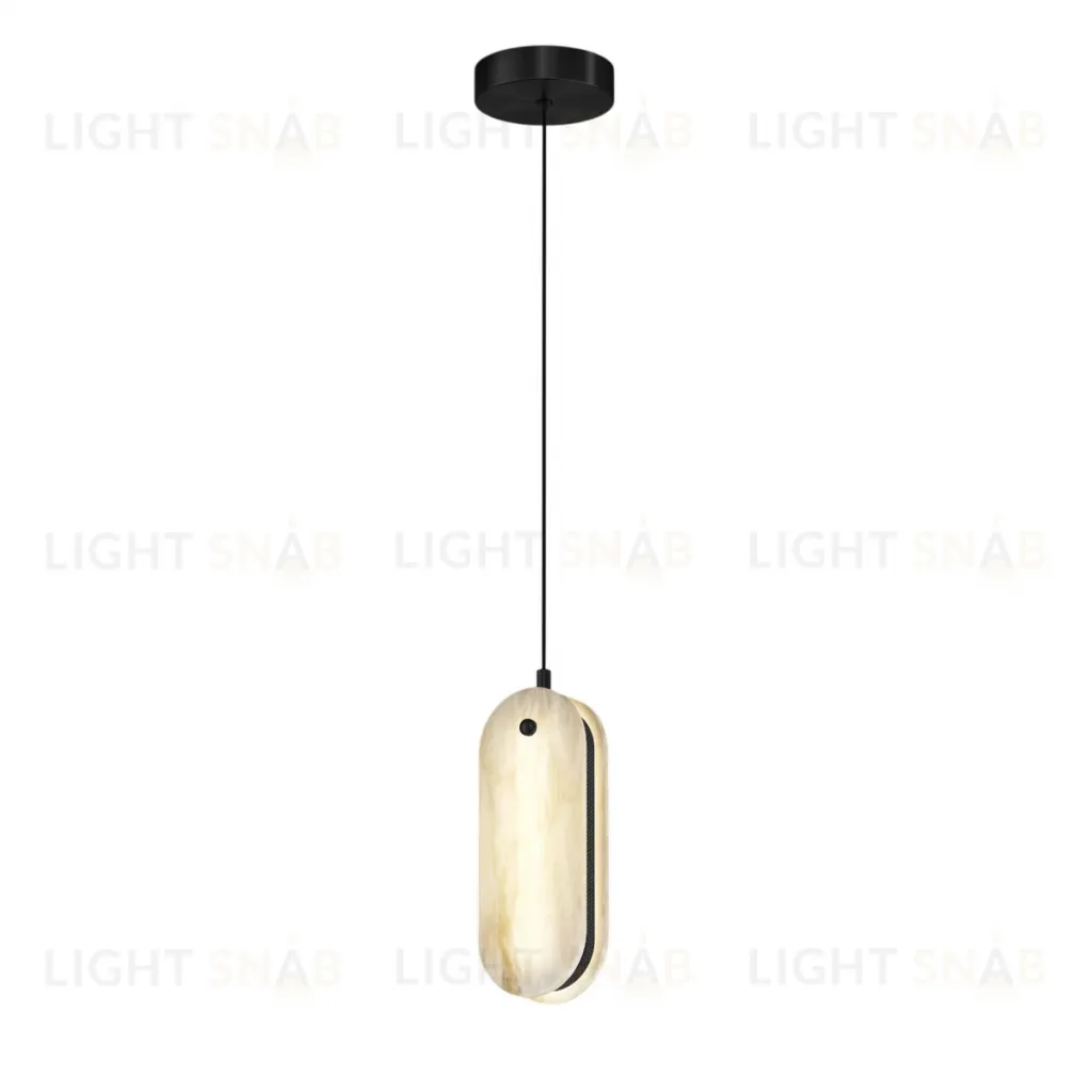 Подвесной светильник MD26030031-1A Matt black / Spanish Alabaster MD26030031-1A