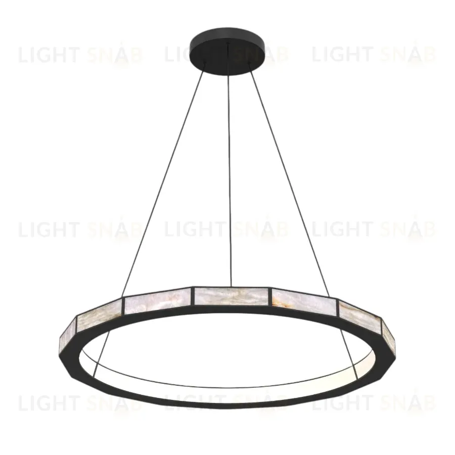 Подвесной светильник MD26030030-1B Matt black / Spanish Alabaster MD26030030-1B