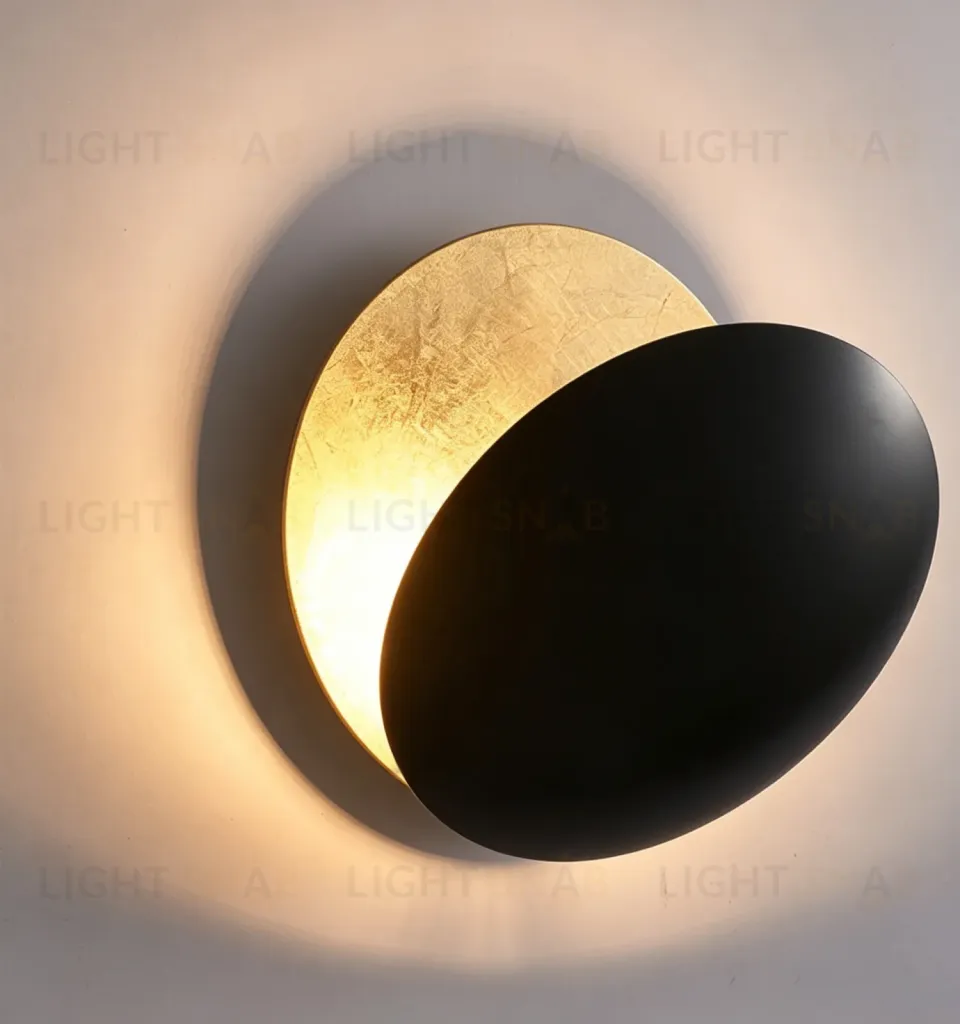 Настенный светильник F098/D250 Black/Gold  F098/D250