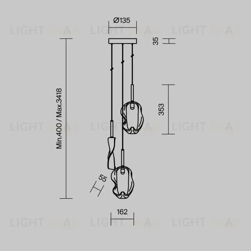 Maytoni MOD524PL-L8BSK 