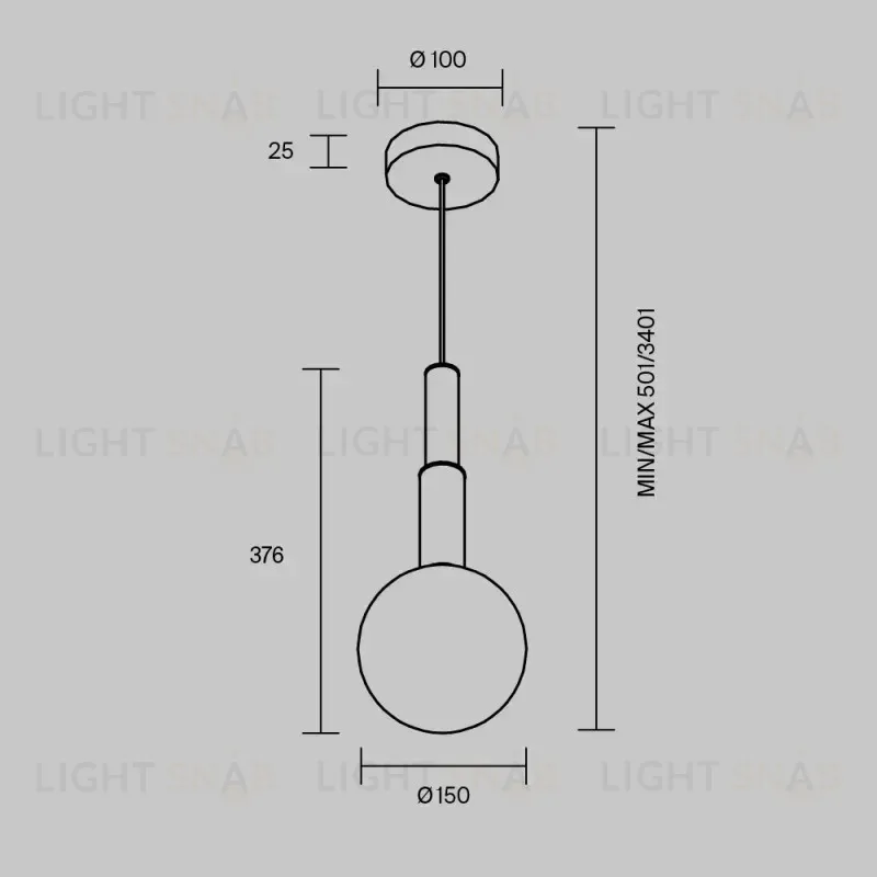 Maytoni MOD520PL-01BS 