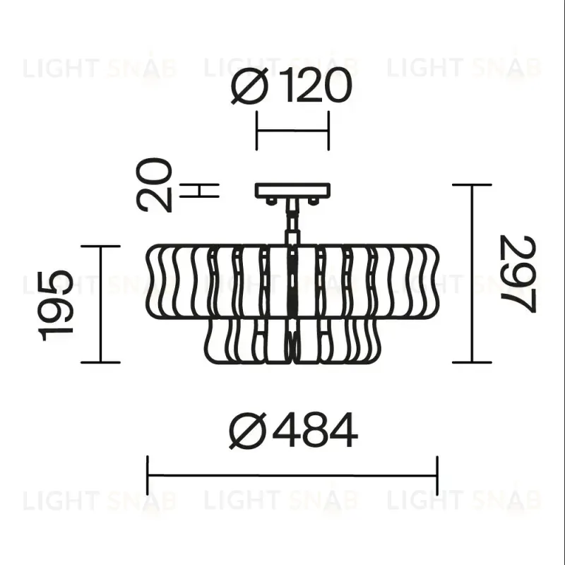 Maytoni MOD538CL-05MG 