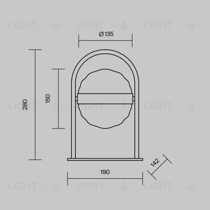 Maytoni MOD379TL-L4B3K 