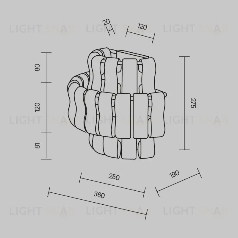 Maytoni MOD538WL-02MG 