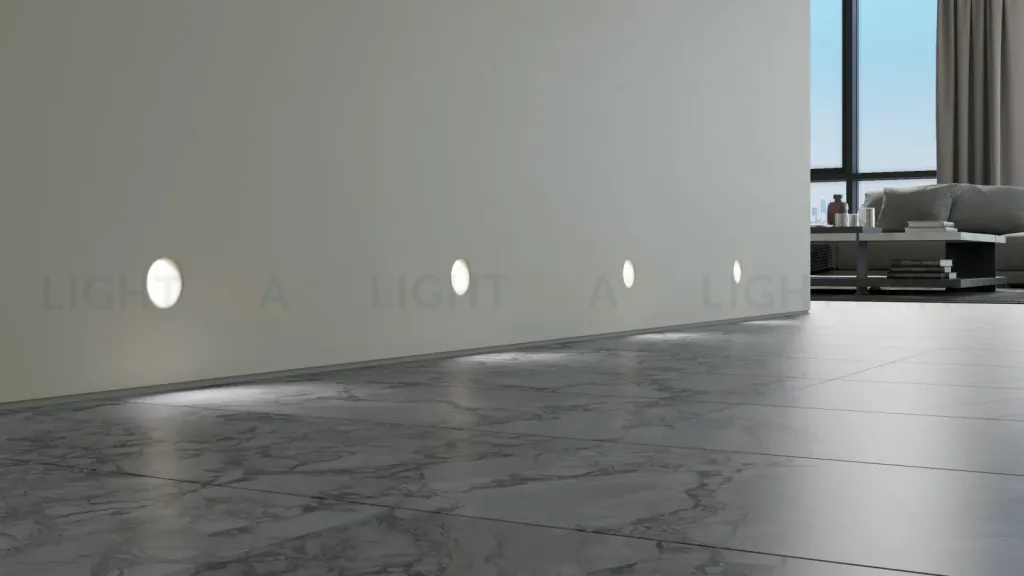 Встраиваемый стеновой гипсовый светильник STELLANOVA SUBRA-E SN 028
