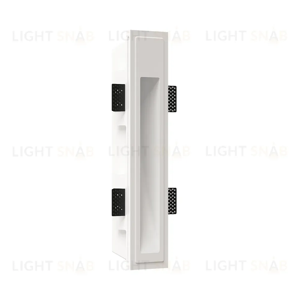 Встраиваемый стеновой гипсовый светильник STELLANOVA SUBRA-L 40 SN 053