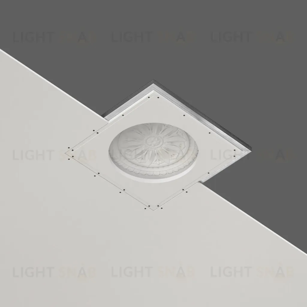 Встраиваемый купольный гипсовый светильник STELLANOVA ATLAS 425 CLASSIC SN 400C