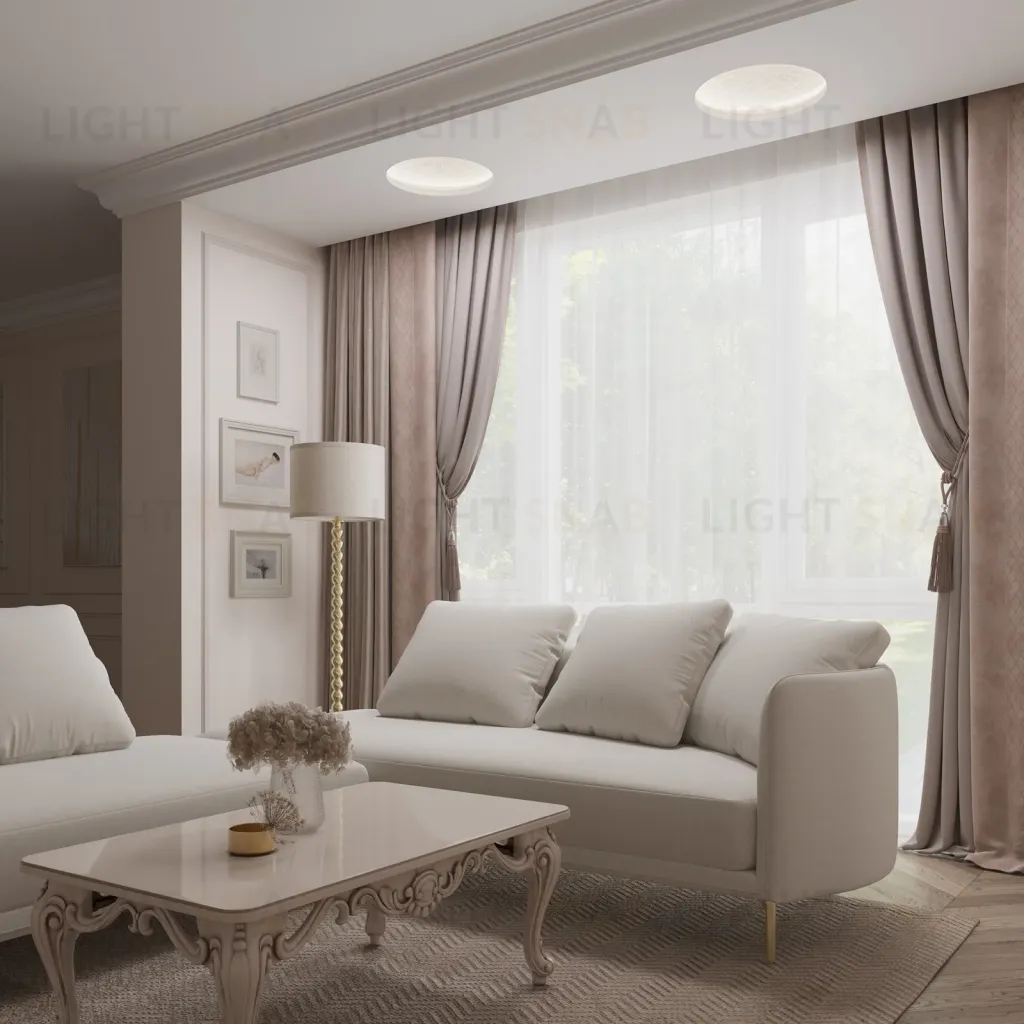 Встраиваемый купольный гипсовый светильник STELLANOVA ATLAS 425 CLASSIC SN 400C