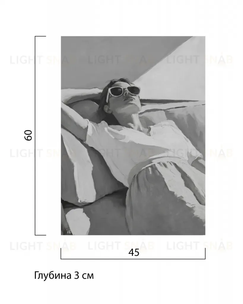 Интерьерная картина Poolside Lounger DZ25072233