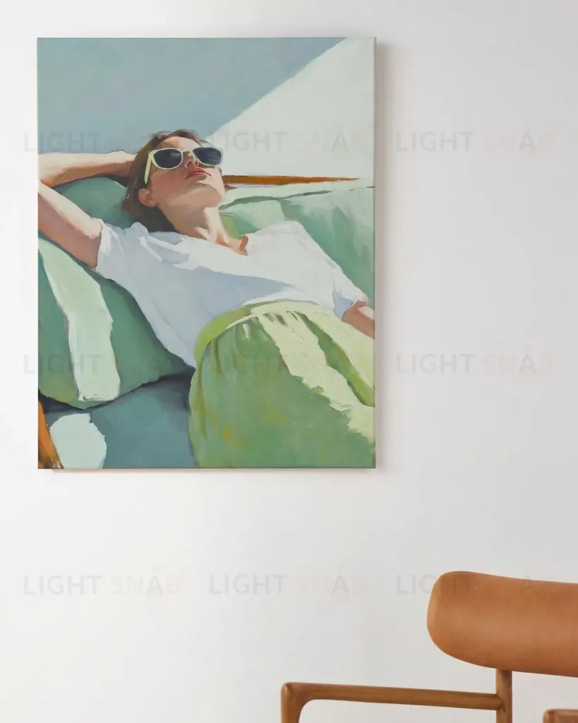 Интерьерная картина Poolside Lounger DZ25072233