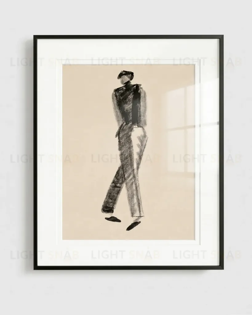 Постер Figure in Silence DZ25072226