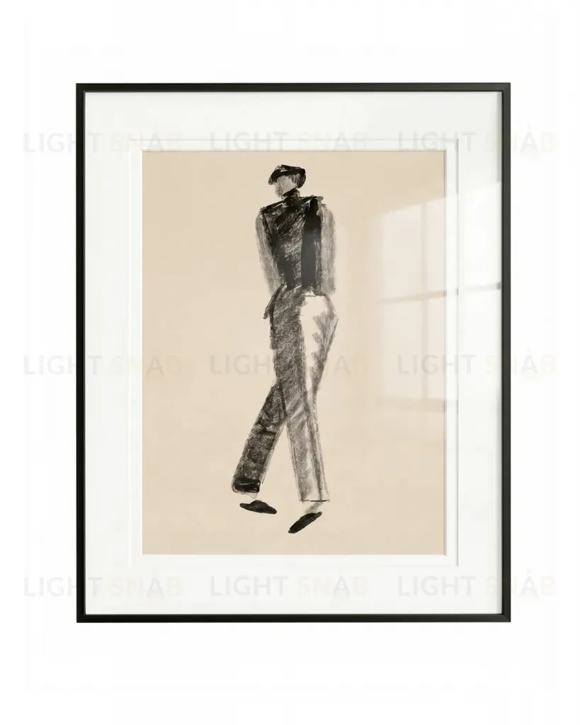 Постер Figure in Silence DZ25072226