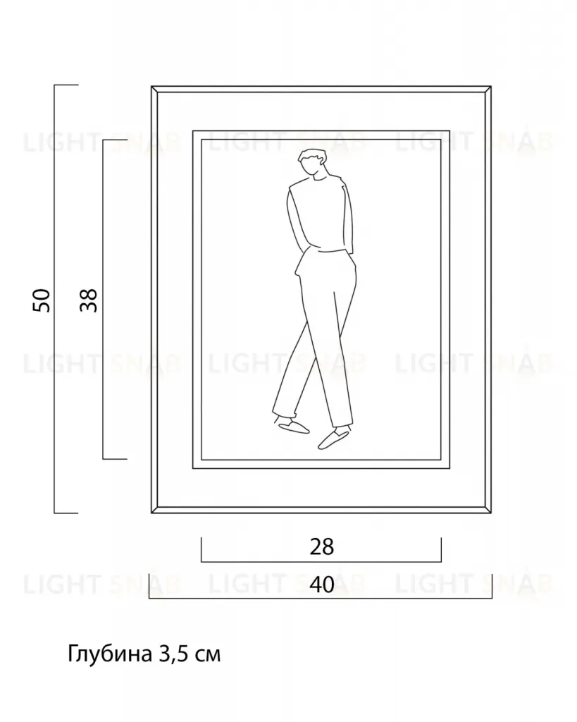 Постер Figure in Silence DZ25072226