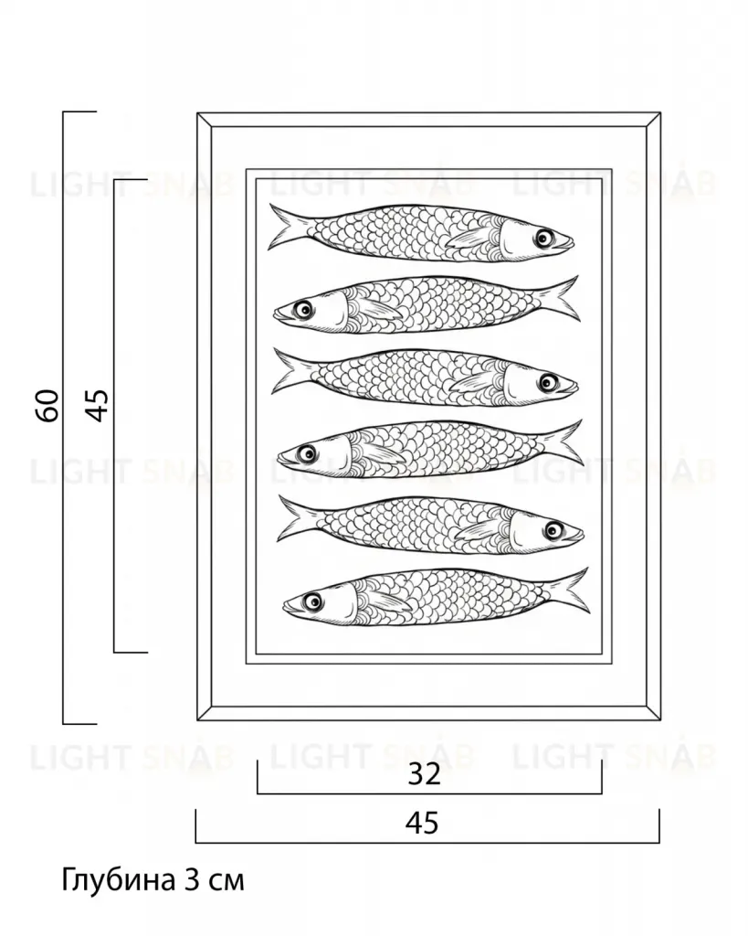Постер Sardines DZ25072230