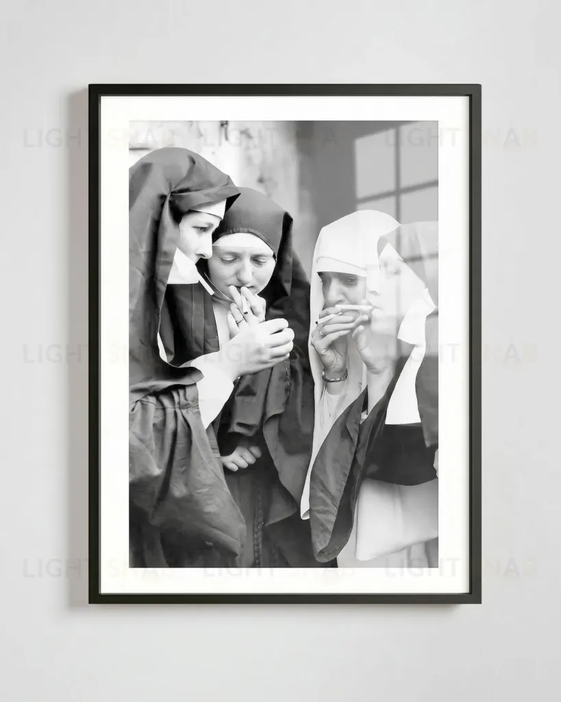 Постер Nuns smoking DZ25072220