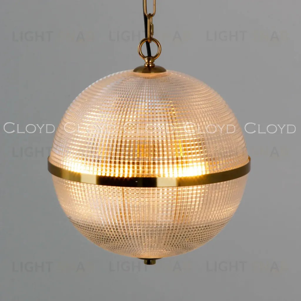  Подвесной светильник Cloyd BEHAIM P3 / Ø30 см - латунь (арт.11693)  11693