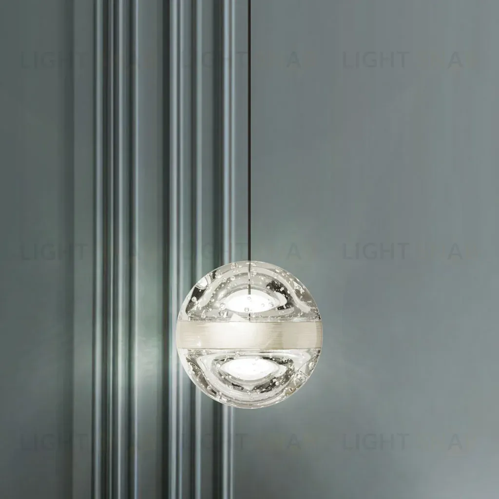 Подвесной светильник MD23030088-1A nickel/clear MD23030088-1A nickel/clear