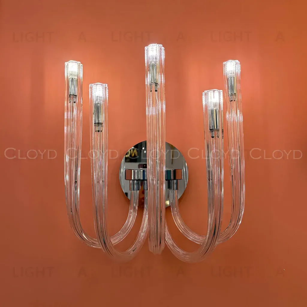  Бра Cloyd AEDA W5 / шир. 35 см - хром (арт.20465)  20465