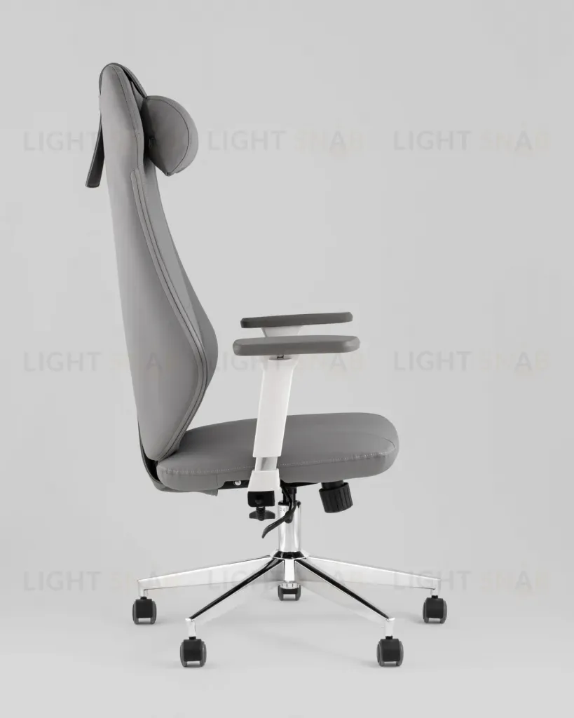 Кресло руководителя TopChairs Trophey серый УТ000040585