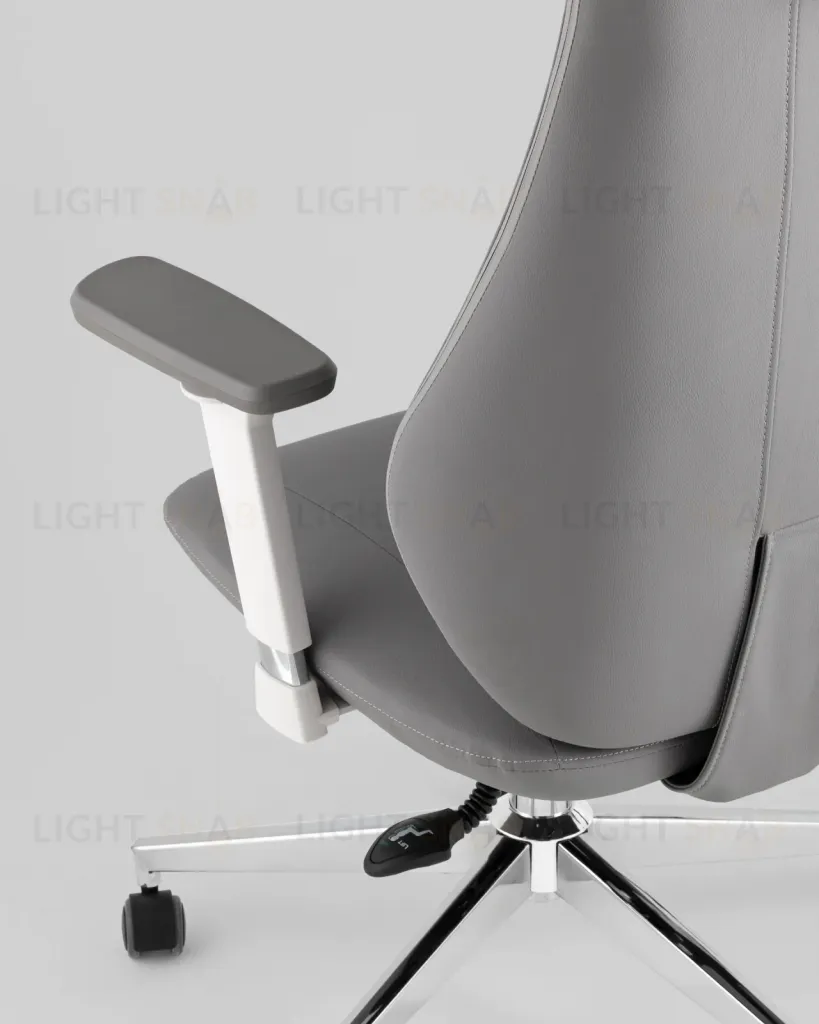 Кресло руководителя TopChairs Trophey серый УТ000040585