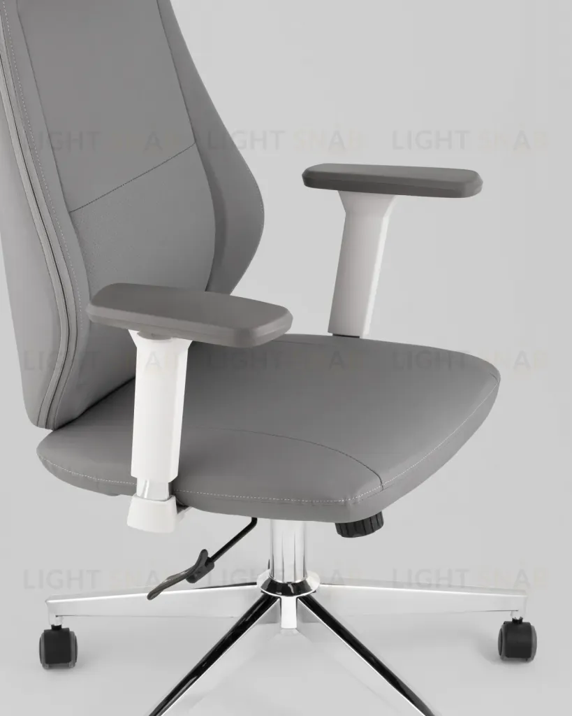 Кресло руководителя TopChairs Trophey серый УТ000040585