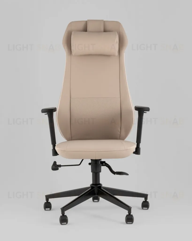 Кресло руководителя TopChairs Trophey бежевый УТ000040584