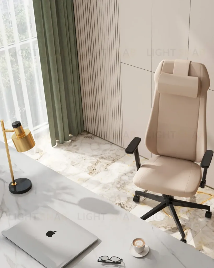 Кресло руководителя TopChairs Trophey бежевый УТ000040584
