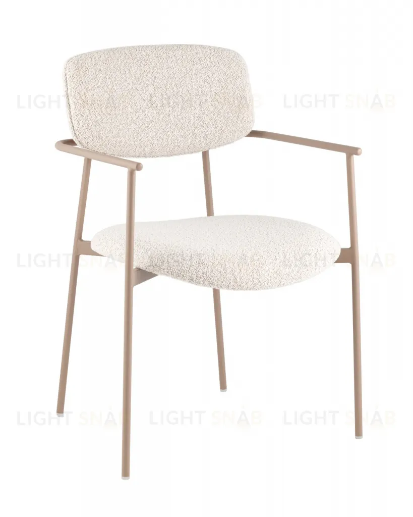 Стул Doe светло-бежевый бежевые ножки УТ000040249