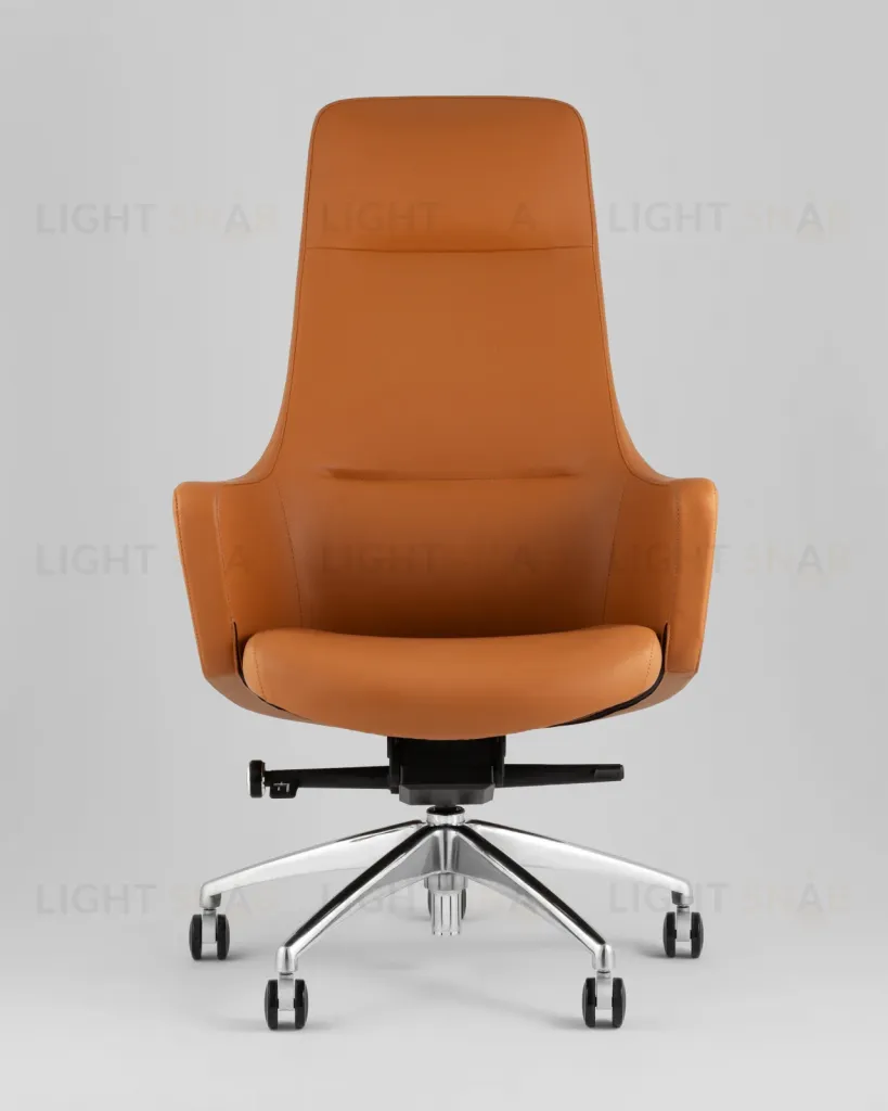 Кресло руководителя TopChairs Ferris коричневое УТ000039421