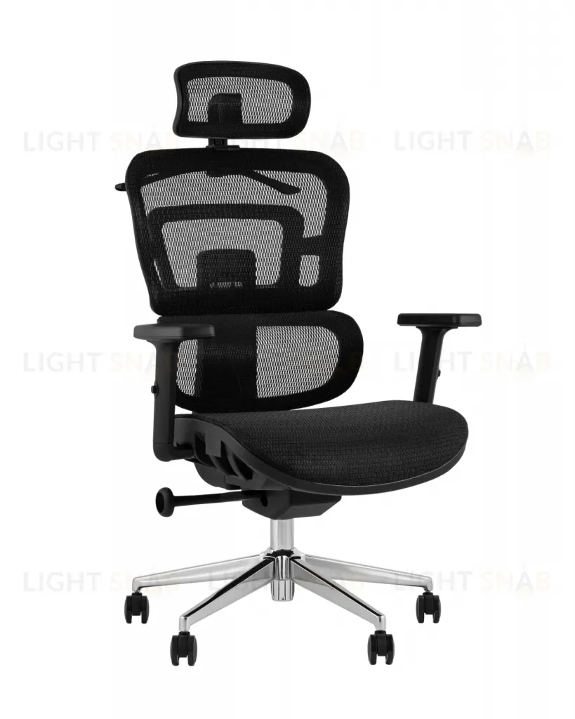 Кресло офисное TopChairs Techno Professional черный УТ000039503