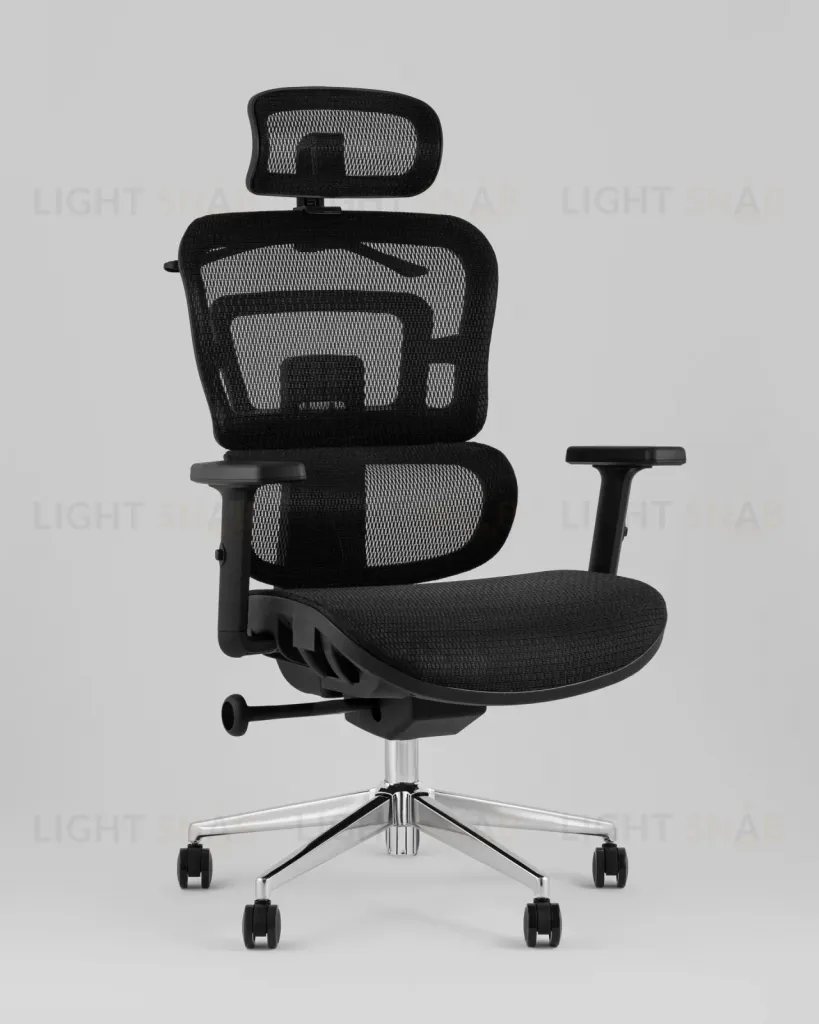 Кресло офисное TopChairs Techno Professional черный УТ000039503