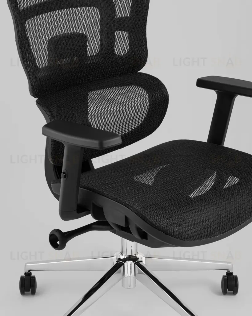 Кресло офисное TopChairs Techno Professional черный УТ000039503
