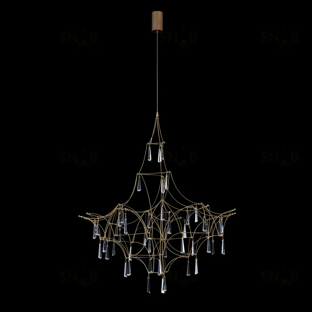 Люстра Lucciola 1E matt gold MD18001068-1E matt gold