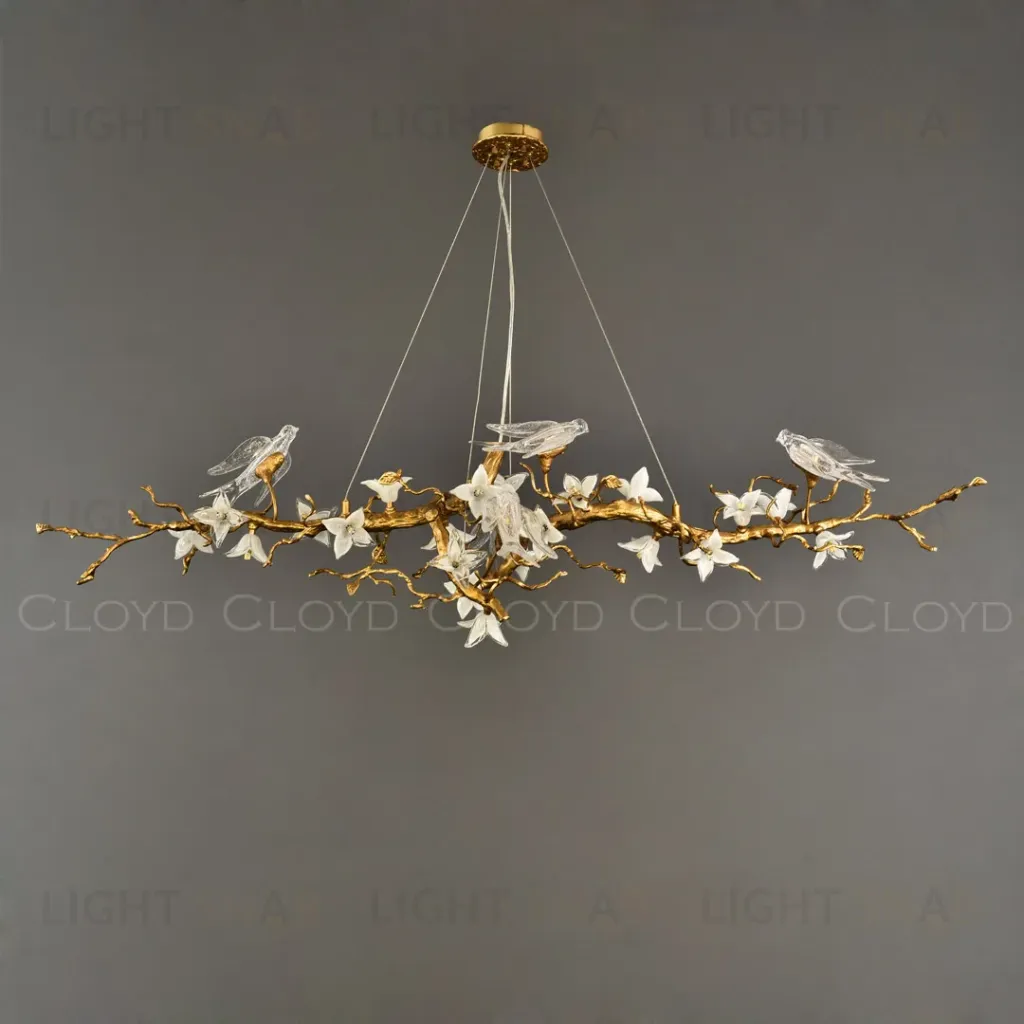  Люстра Cloyd SIRIN C22 / шир. 125 см - латунь (арт.11107)  11107