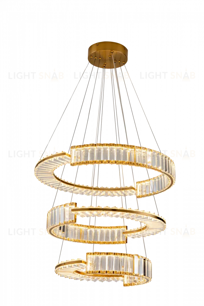Люстра латунь LED 100Вт D60см Zortes Moi ZRS.1201.03 ZRS.1201.03