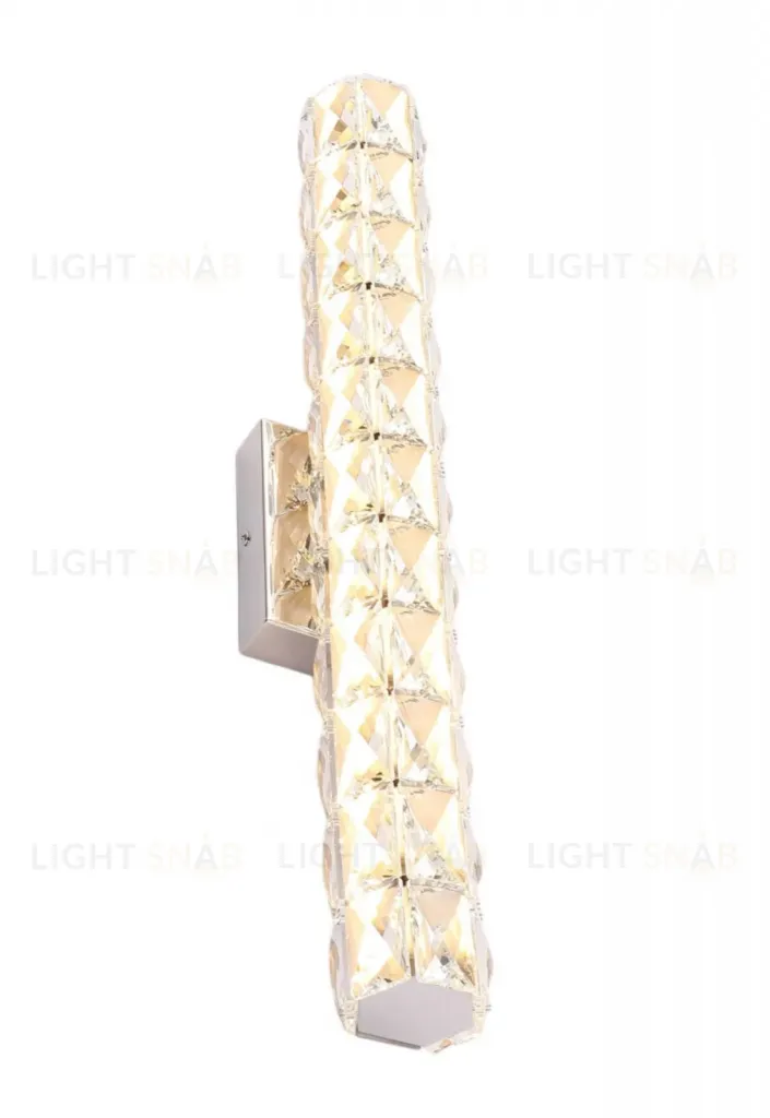 Хрустальный бра хром LED 12Вт 50см Zortes CRYSTAL ZRS.79201.12 ZRS.79201.12