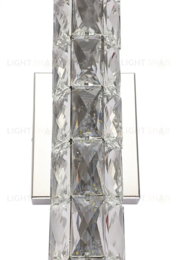 Хрустальный бра хром LED 12Вт 50см Zortes CRYSTAL ZRS.79201.12 ZRS.79201.12