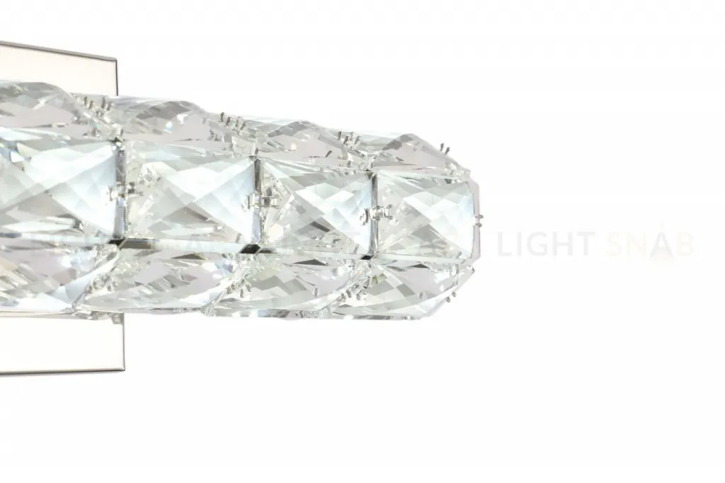Хрустальный бра хром LED 12Вт 50см Zortes CRYSTAL ZRS.79201.12 ZRS.79201.12