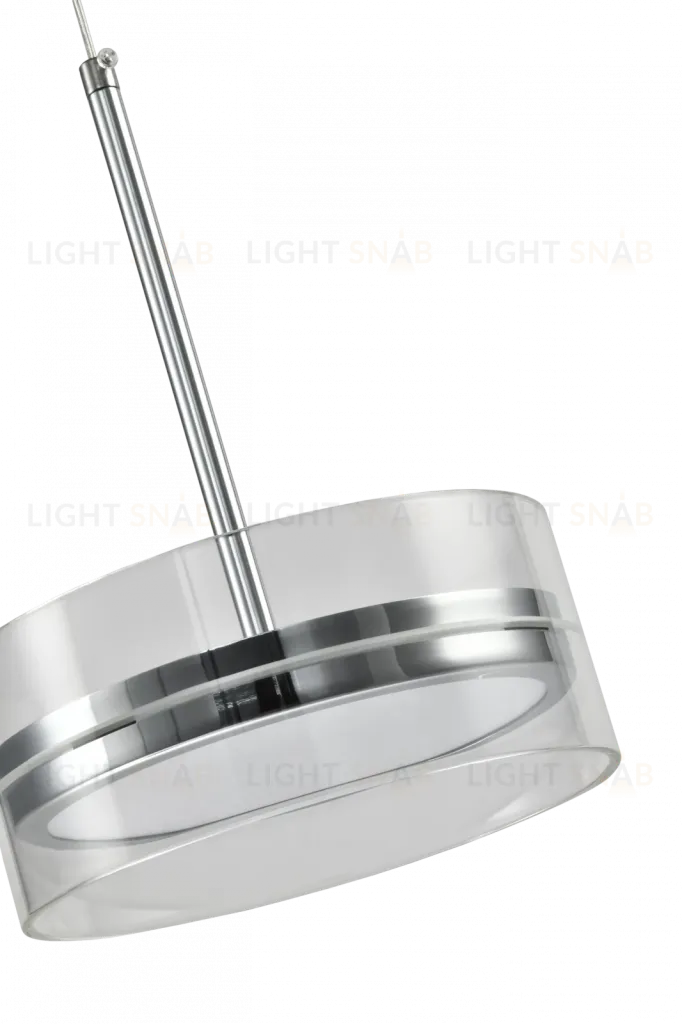 Люстра потолочная хром LED 12Вт D20см Zortes DONUT ZRS.1802.01 ZRS.1802.01