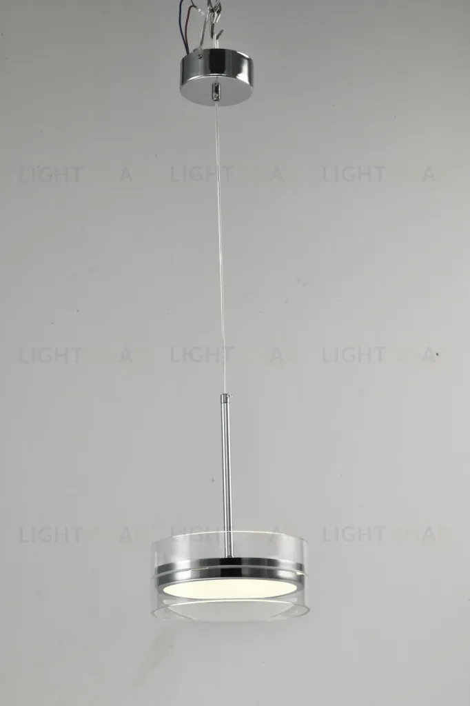 Люстра потолочная хром LED 12Вт D20см Zortes DONUT ZRS.1802.01 ZRS.1802.01