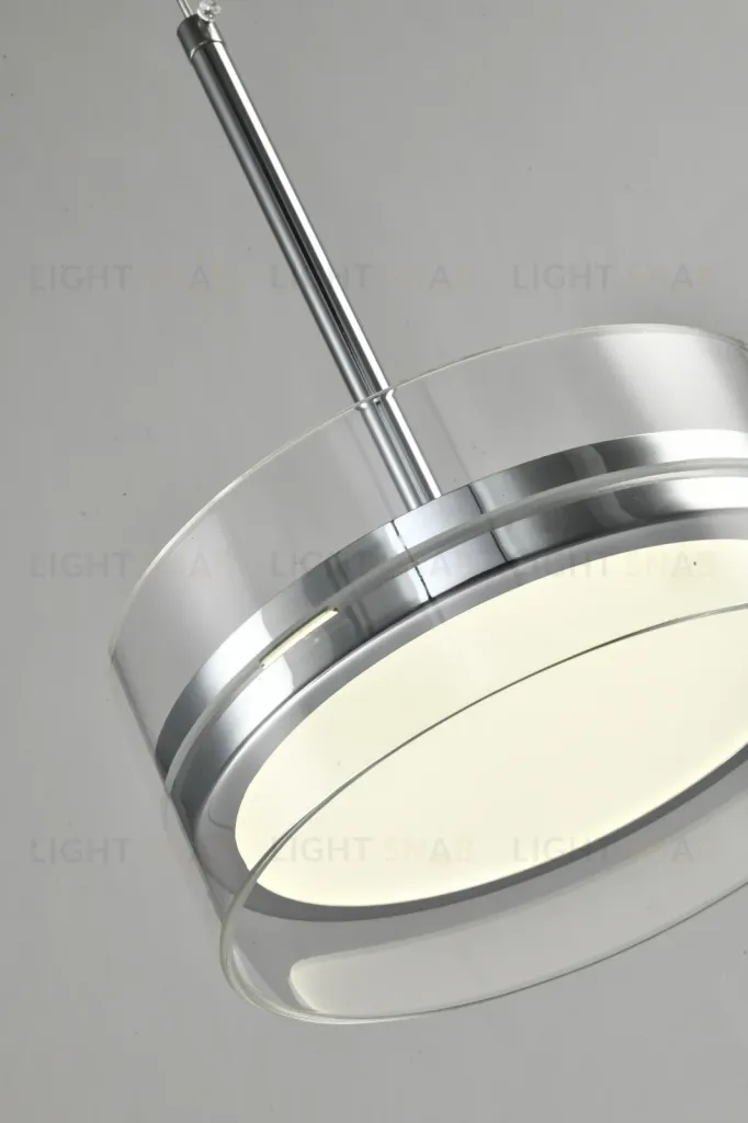 Люстра потолочная хром LED 12Вт D20см Zortes DONUT ZRS.1802.01 ZRS.1802.01