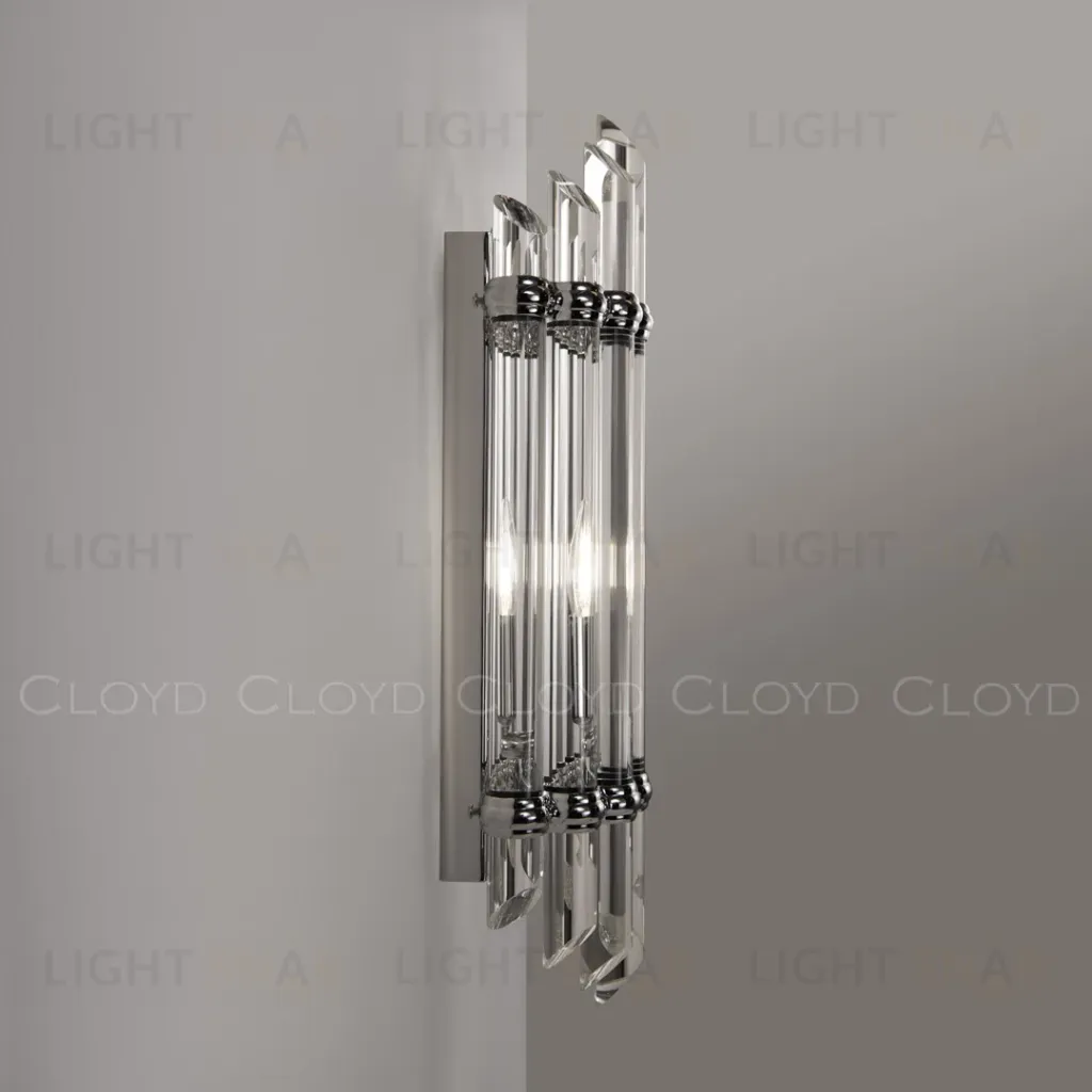  Бра Cloyd HARP W1 / выс. 50 см - хром (арт.20149)  20149