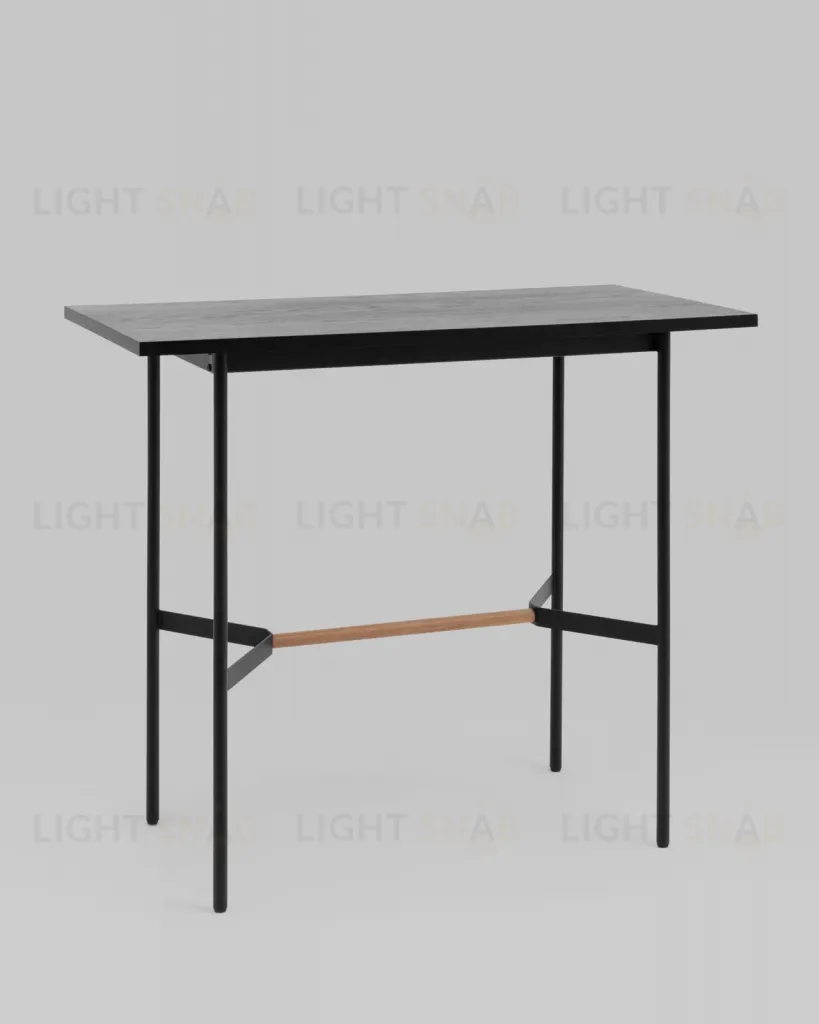 Стол барный Knobb 120*60 черный УТ000036496
