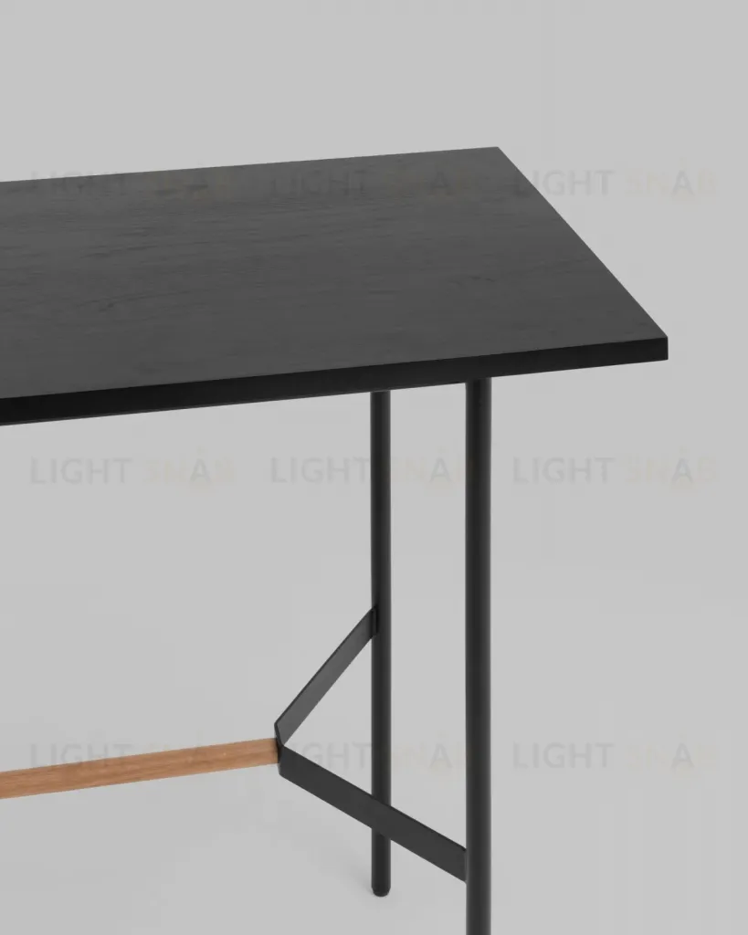 Стол барный Knobb 120*60 черный УТ000036496
